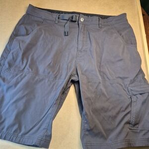 Prana Men's Gray Cargo Shorts with Side Pocket 3287/394